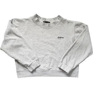 French Connection Gray Crewneck Sweatshirt
